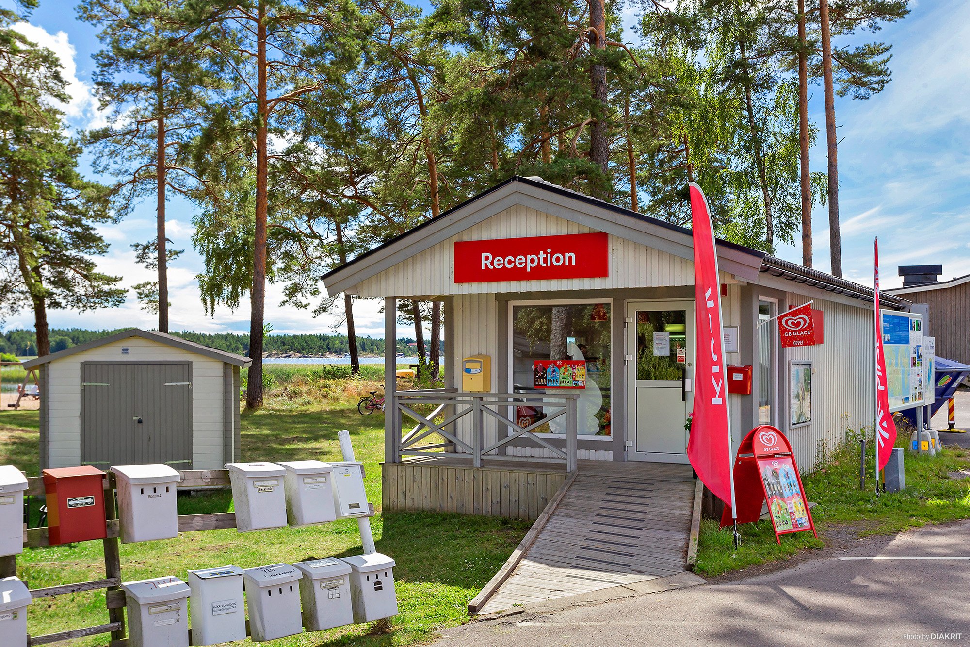 First Camp Mörudden - Hammarö (Lake Vänern shore)